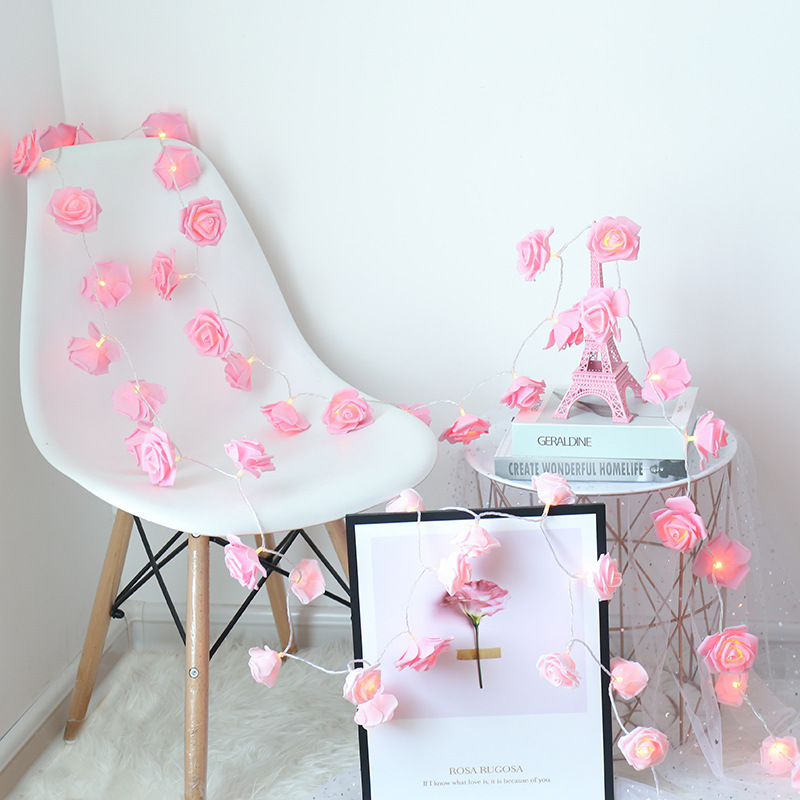Enchanted Rose LED Strings